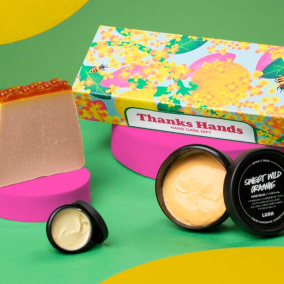 LUSH | Thanks Hands Hand Care Gift (Cuticle Butter, Soap, Hand Balm) - Picture 5 of 5